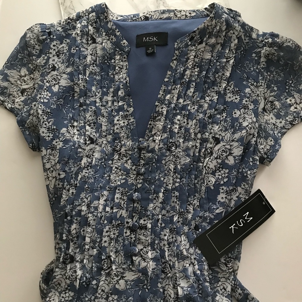MKS Floral dress . NWT size 10 - Picture 11 of 11